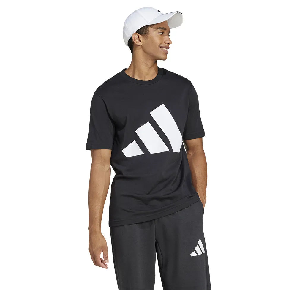 Футболка с коротким рукавом adidas Essentials Big Logo, черный — фото 4
