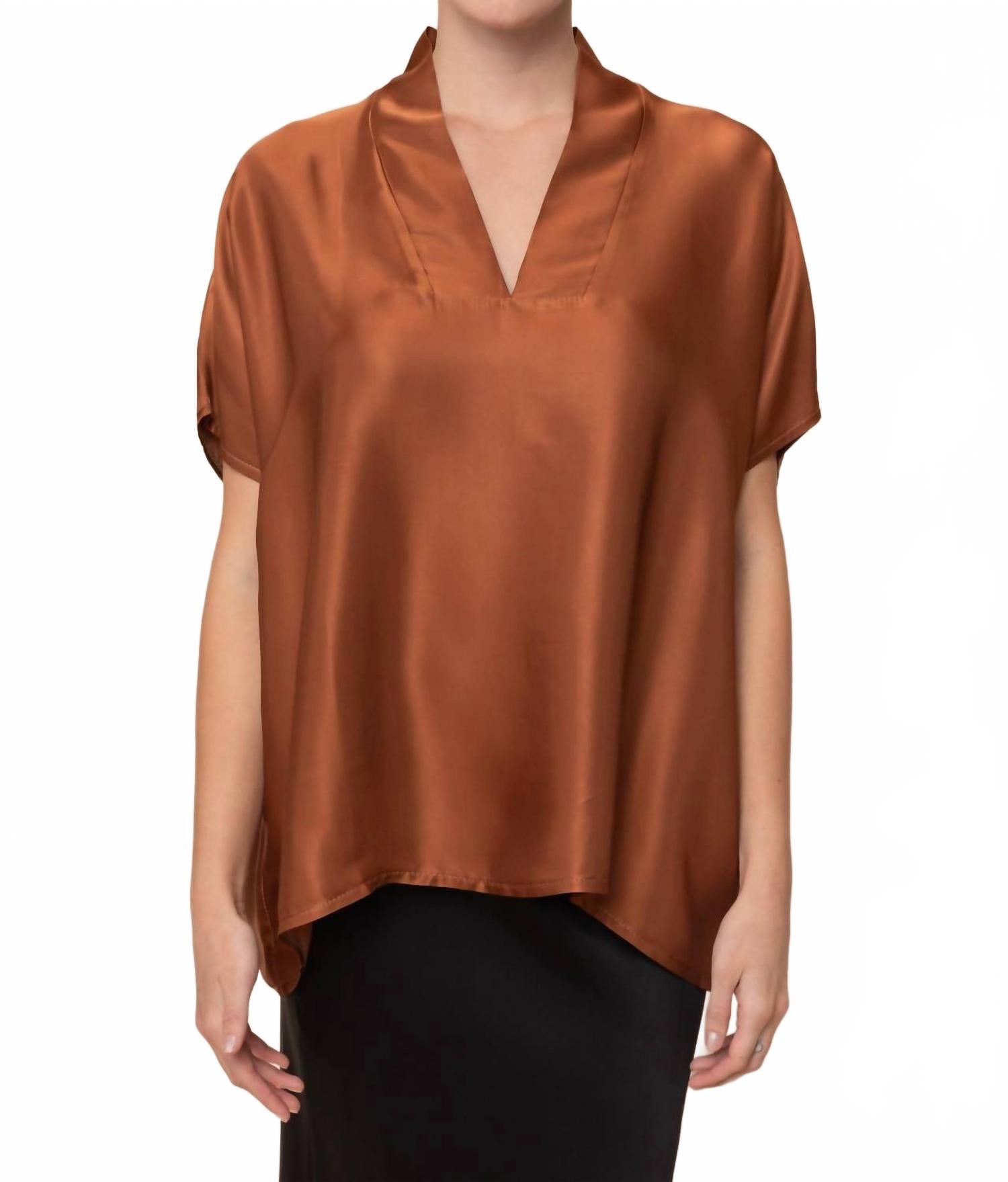 

Sofia Collections Топ Inez с свободными рукавами, цвет дуб