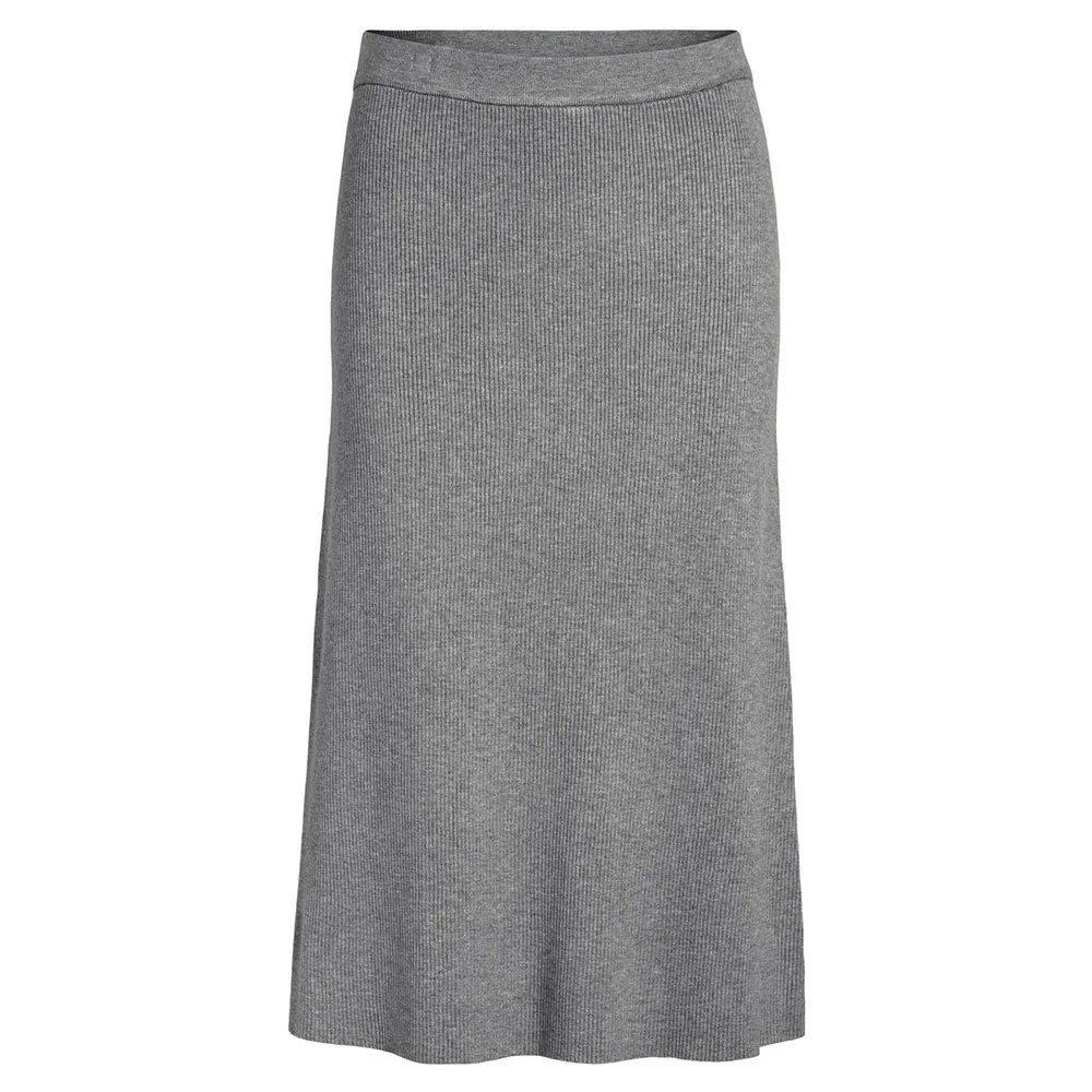 

Юбка Vila Comfy A-Line Midi, серый