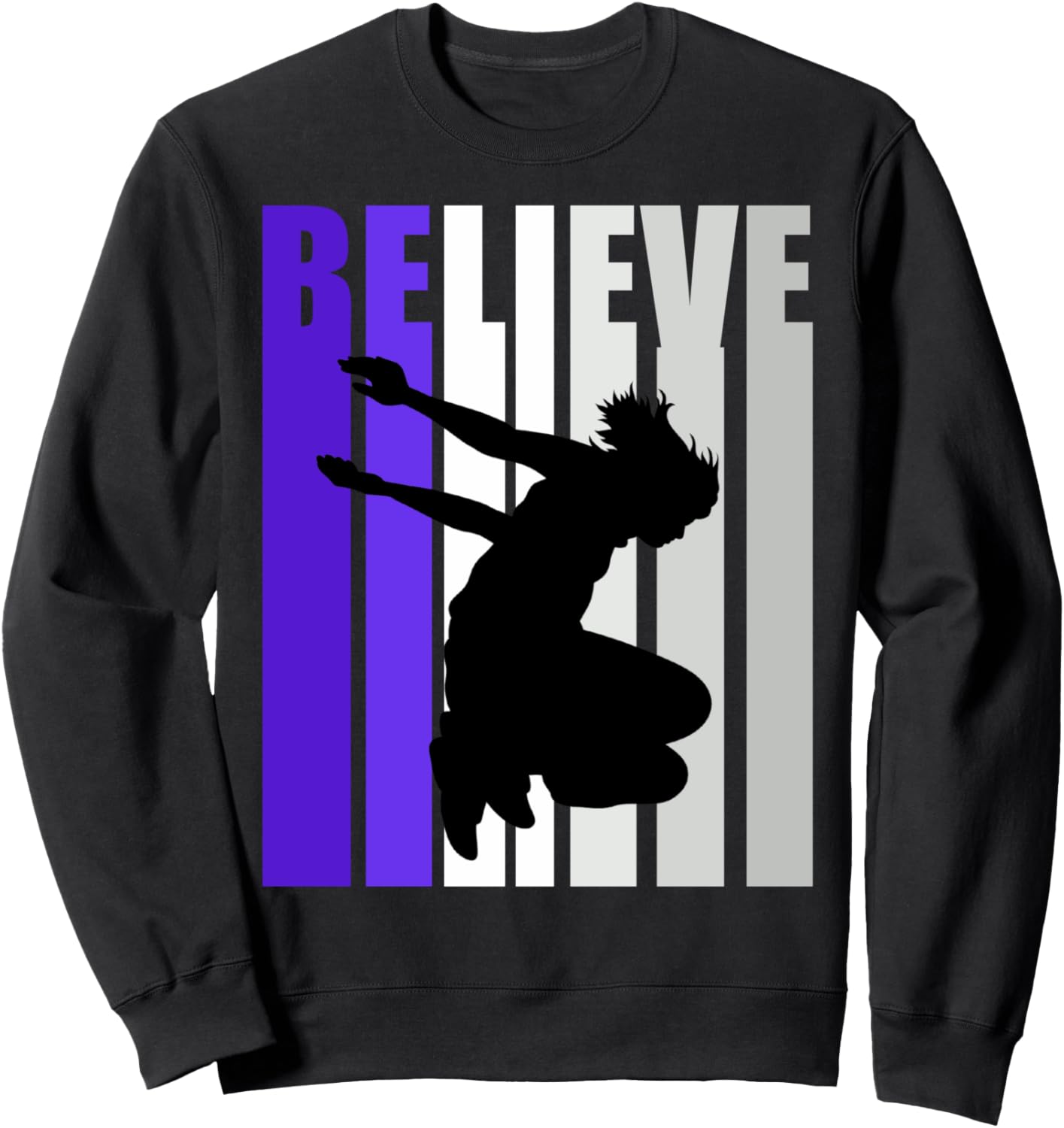 

Фиолетовая ретро-толстовка для девочек с мотивационным принтом в стиле паркура Lush Parkour