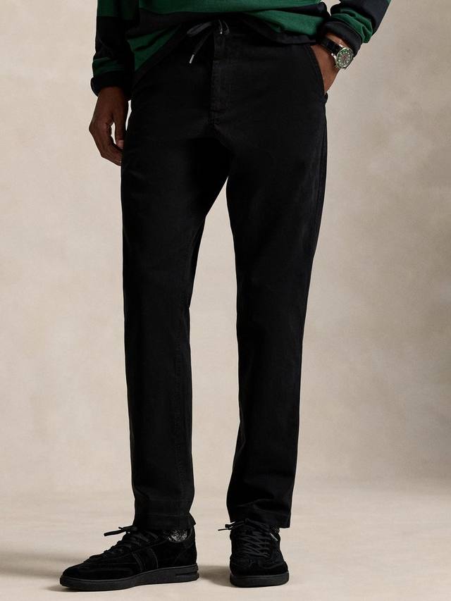

Хлопковые чинос Prepster с завязками Ralph Lauren, Polo Black