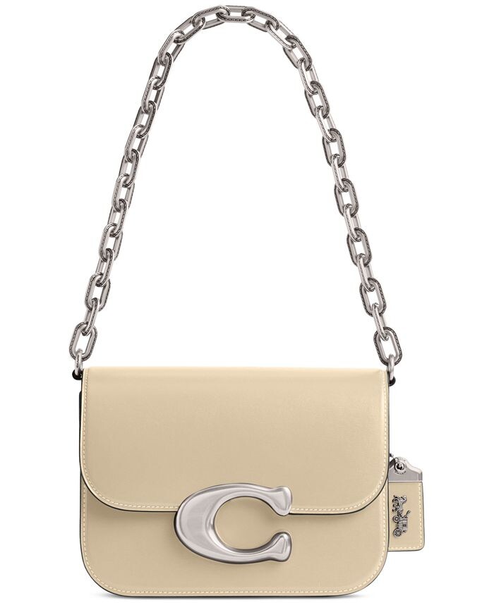 

Маленькая сумочка Idol Luxe из изысканной кожи COACH, белый