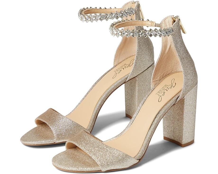 

Туфли Jewel Badgley Mischka Louise, цвет Light Gold