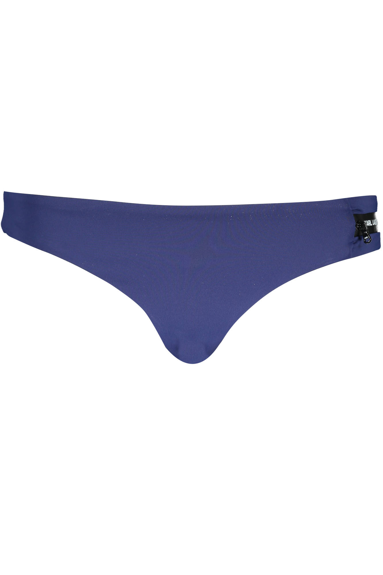 

Плавки женские Karl Lagerfeld Beachwear пляжные с молнией и логотипом, синий