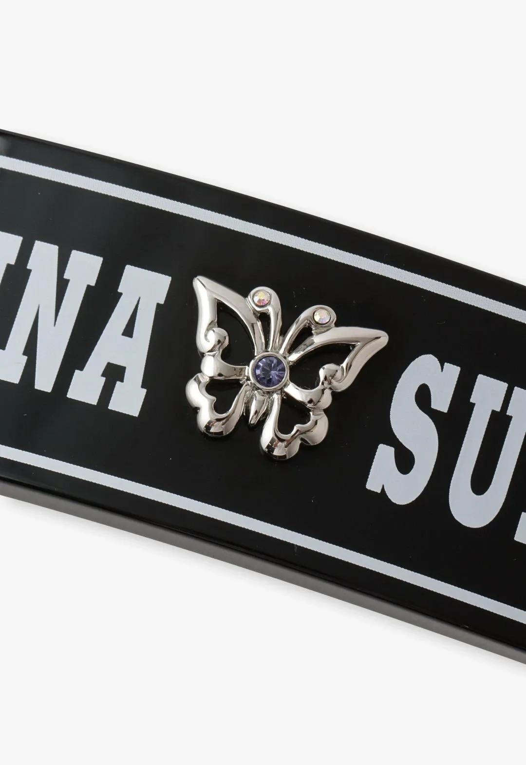 Заколка для волос с логотипом Anna Sui, black — фото 3