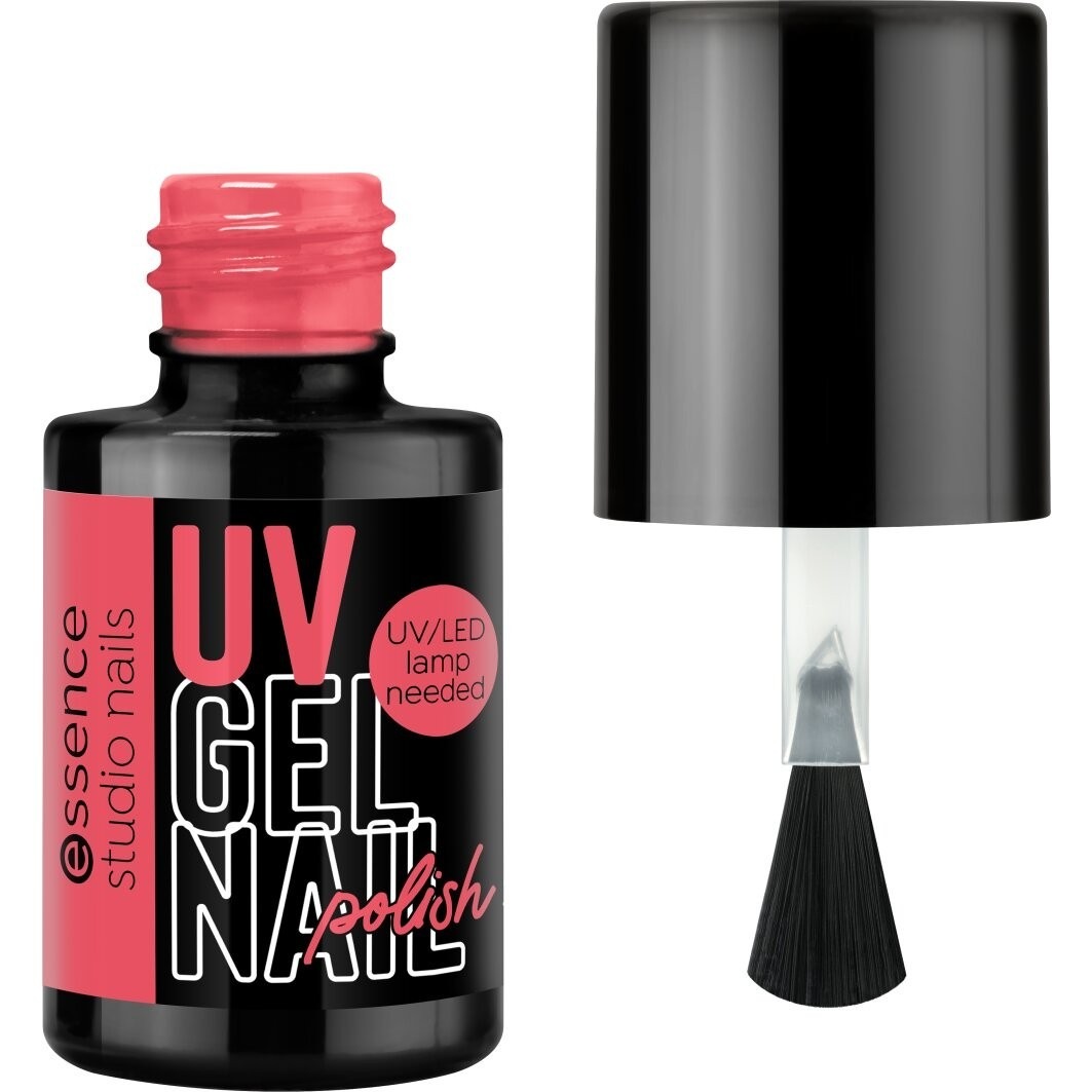 Лак для ногтей studio nails uv gel nail polish Essence, 207 - salsa sun, объем 5 мл