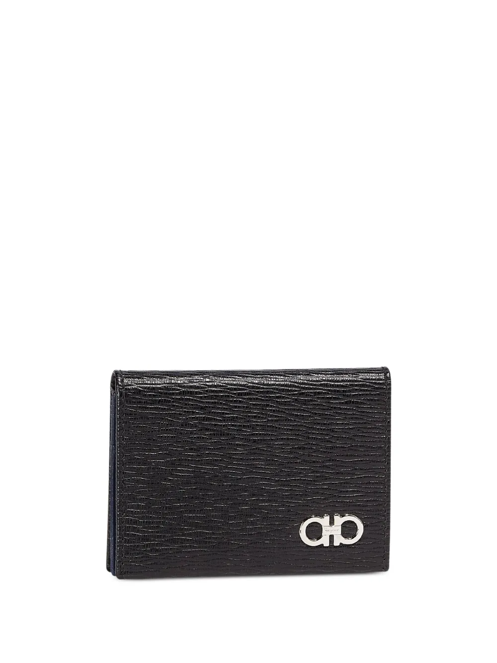 

Картхолдер с декором Gancini Ferragamo, черный
