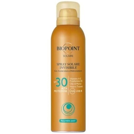 

Biopoint Solaire SPF30 Невидимый солнцезащитный спрей с ускоренным загаром 150 мл Deborah