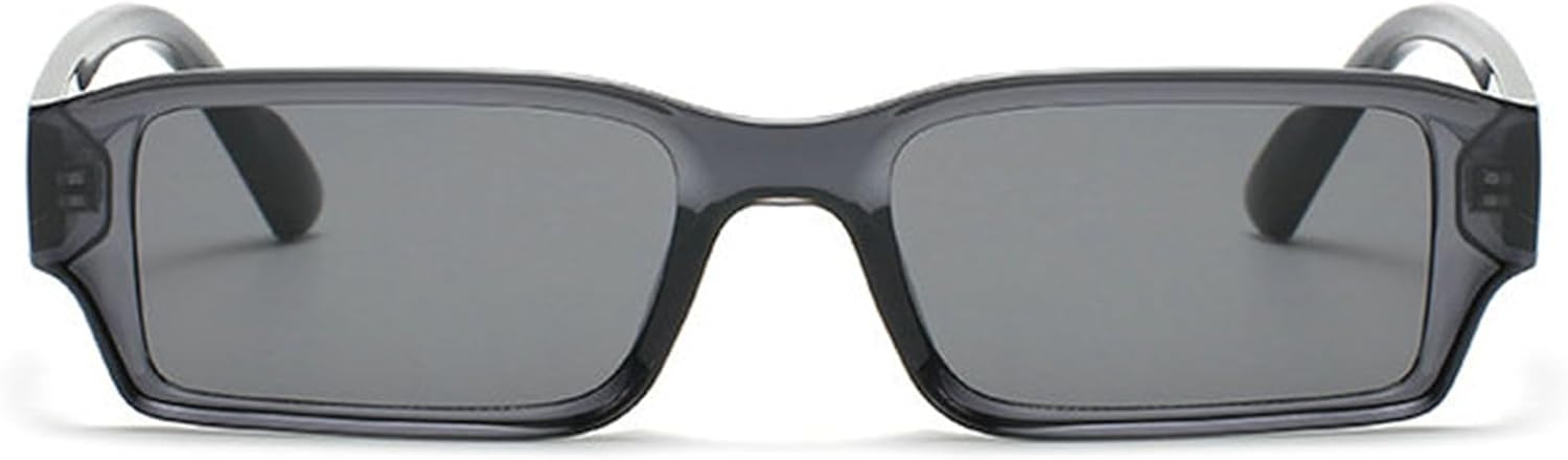 

Женские и мужские солнцезащитные очки Helena, маленькие узкие, винтажные, в стиле Y2K, прямоугольные, с градиентным черным покрытием, защита от ультрафиолета UV400, C4