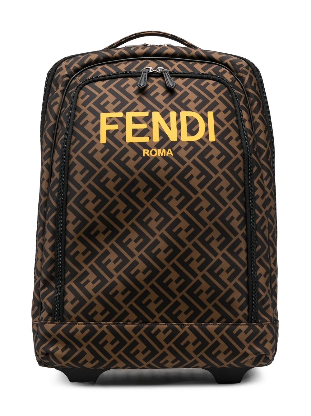 

Рюкзак с монограммой FENDI KIDS, коричневый
