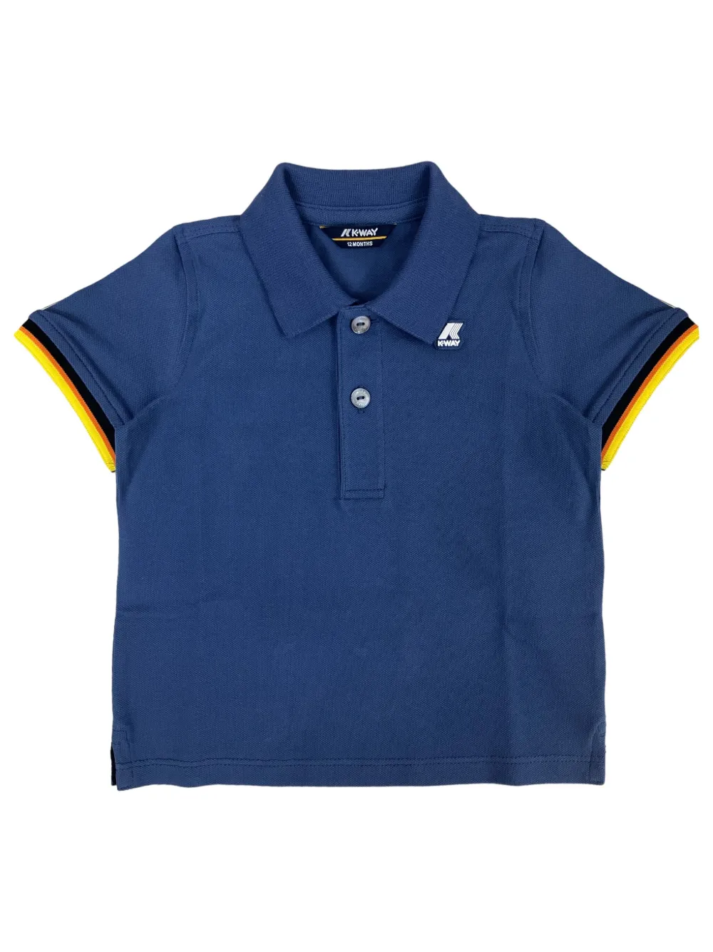 

Рубашка-поло на пуговицах K-Way, синий