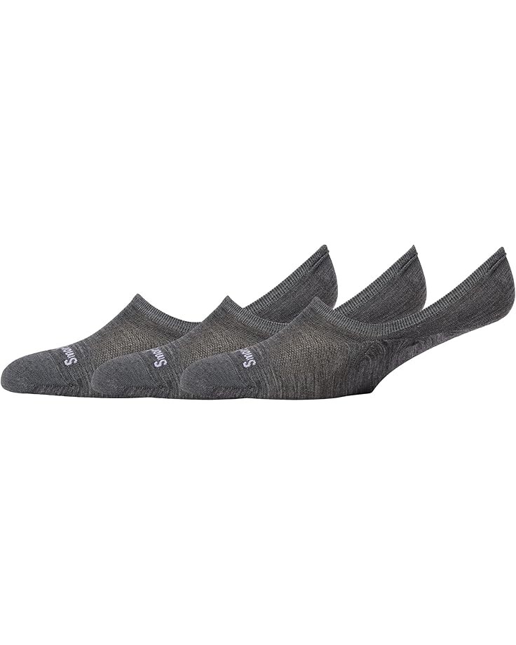 

Носки Unisex Smartwool Everyday No Show 3-Pack, цвет Medium Gray