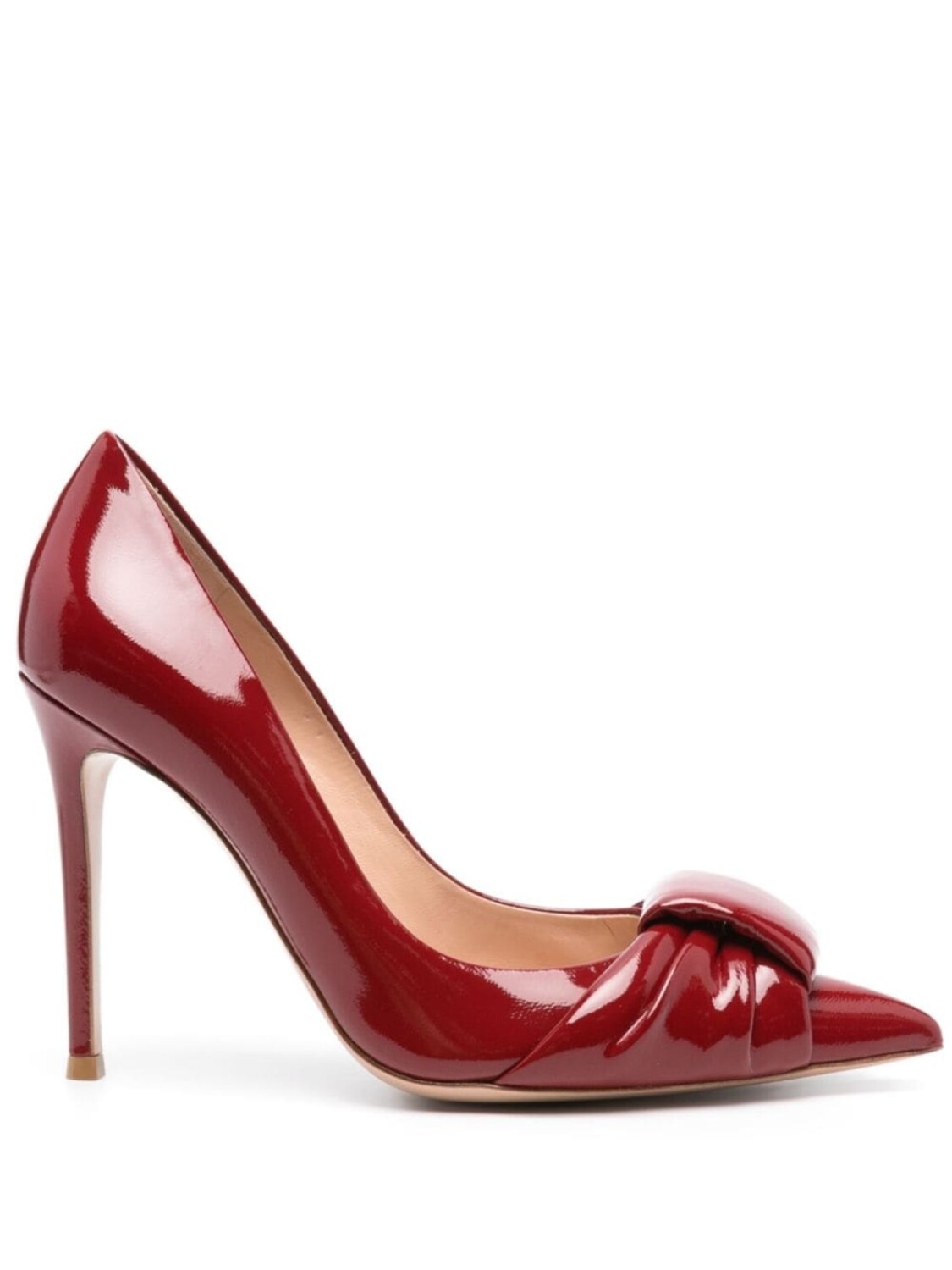 Gianvito Rossi туфли кожаные 100 мм, красный