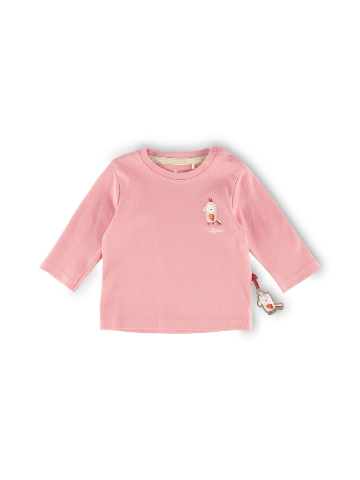 

Рубашка с длинным рукавом Sigikid pink cockatoo, розовый