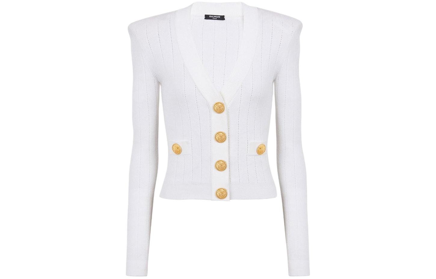 Топ женский BALMAIN, белый