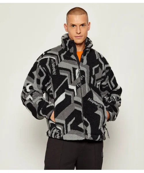 

Флисовая куртка T-Fiemme Loose fit Napapijri, серый