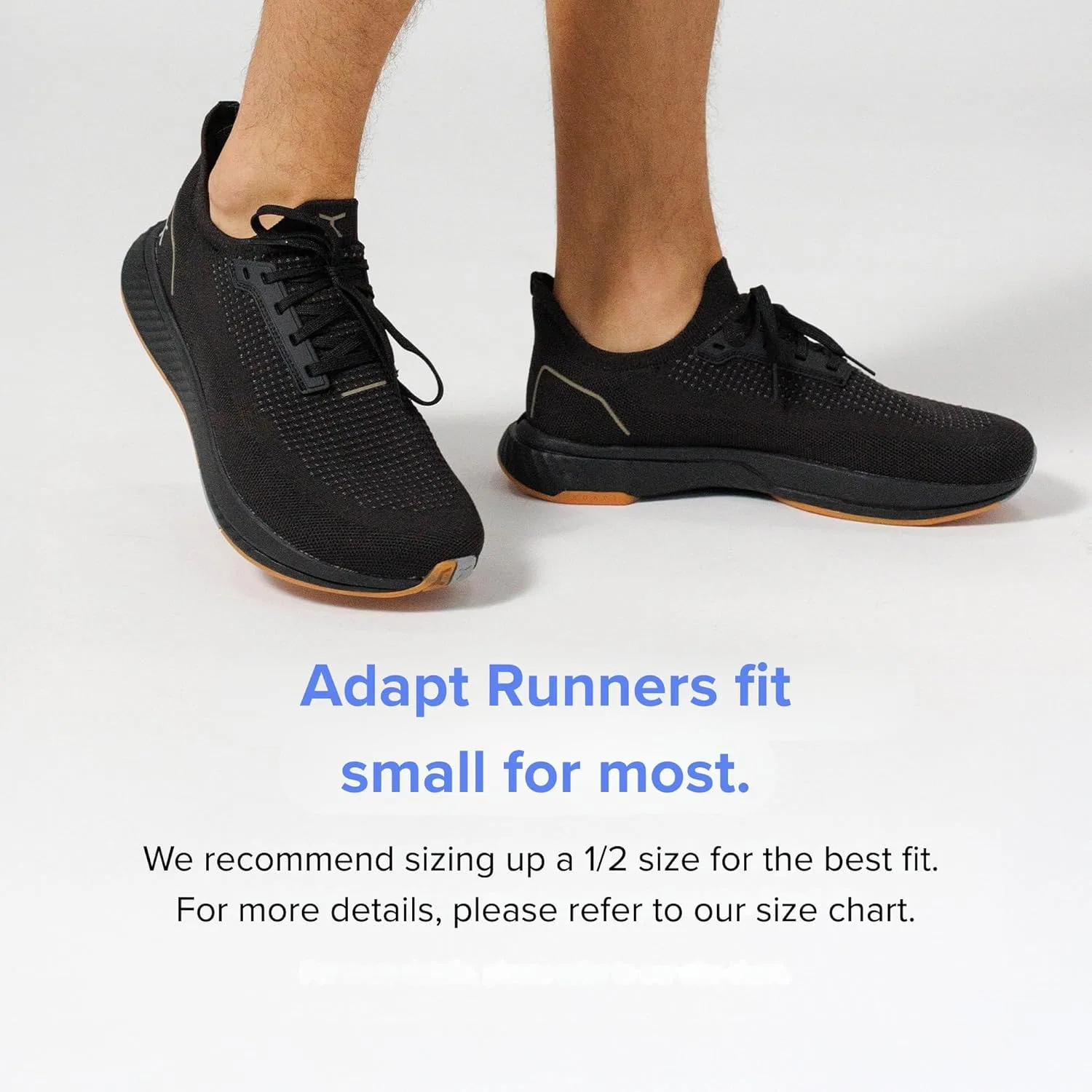 Кроссовки FLUX FOOTWEAR Adapt Runners для мужчин и женщин, минималистичные кроссовки для ходьбы босиком, широкий носок, нулевой перепад высоты подошвы, легкие и гибкие, идеально подходят для ходьбы, бега и повседневного комфорта, Black Gum Rn — фото 4