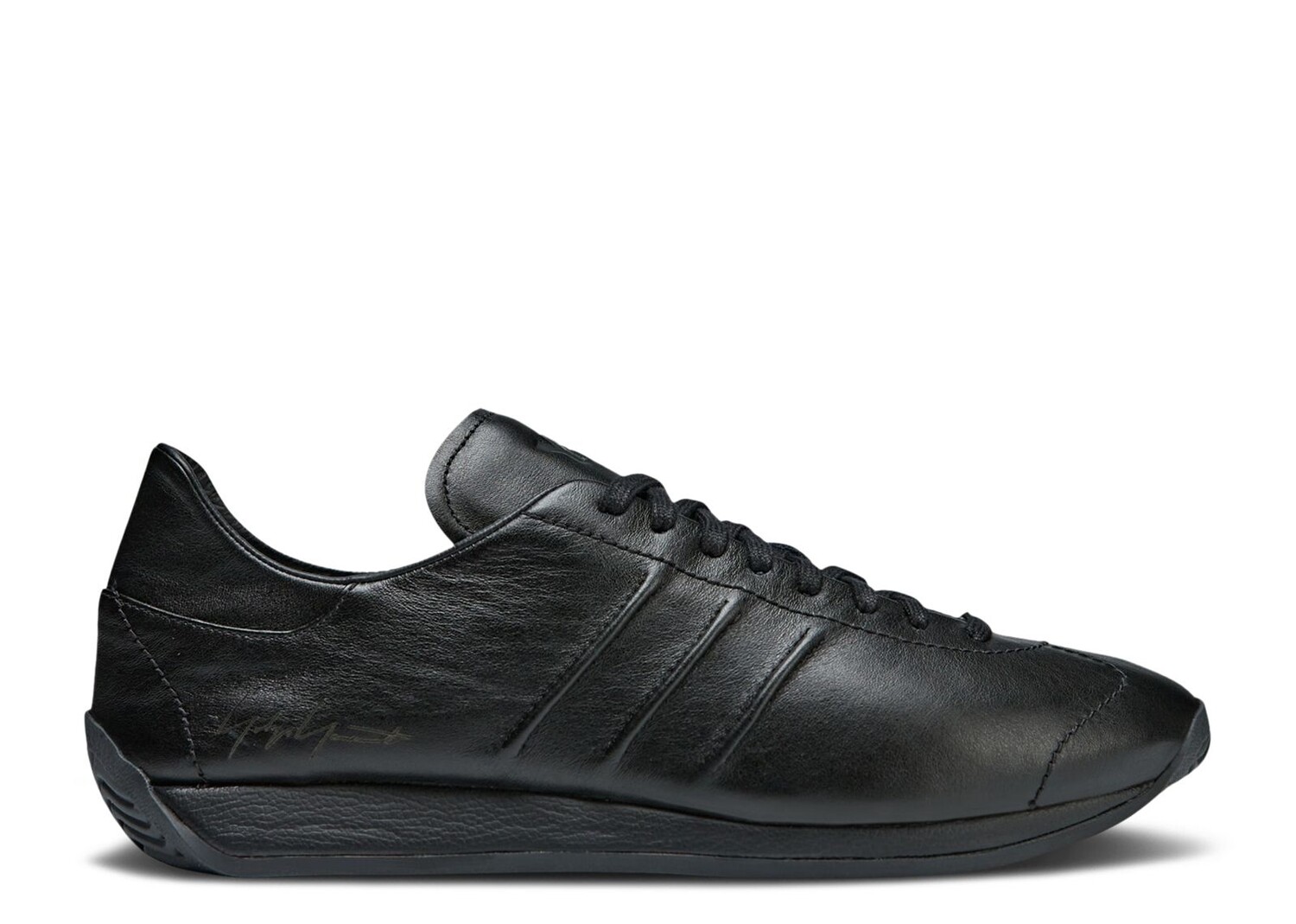 

Кроссовки adidas Y-3 Country 'Triple Black', черный