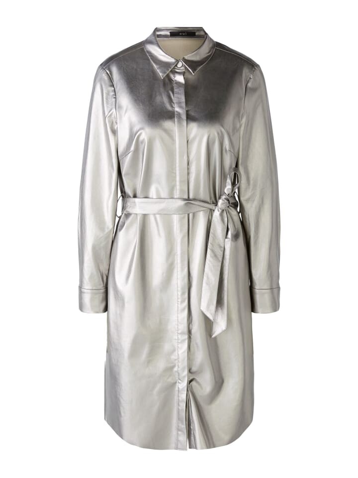

Платье до колена Oui Kleid, цвет silver