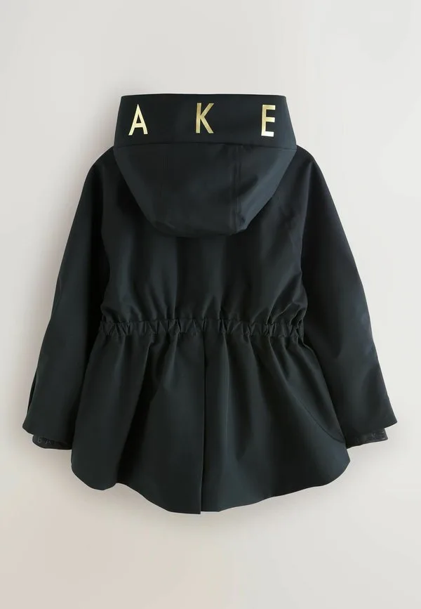 Дождевик стандартного кроя, водоотталкивающий, с короткой талией. парка Baker By Ted Baker, Black — фото 2