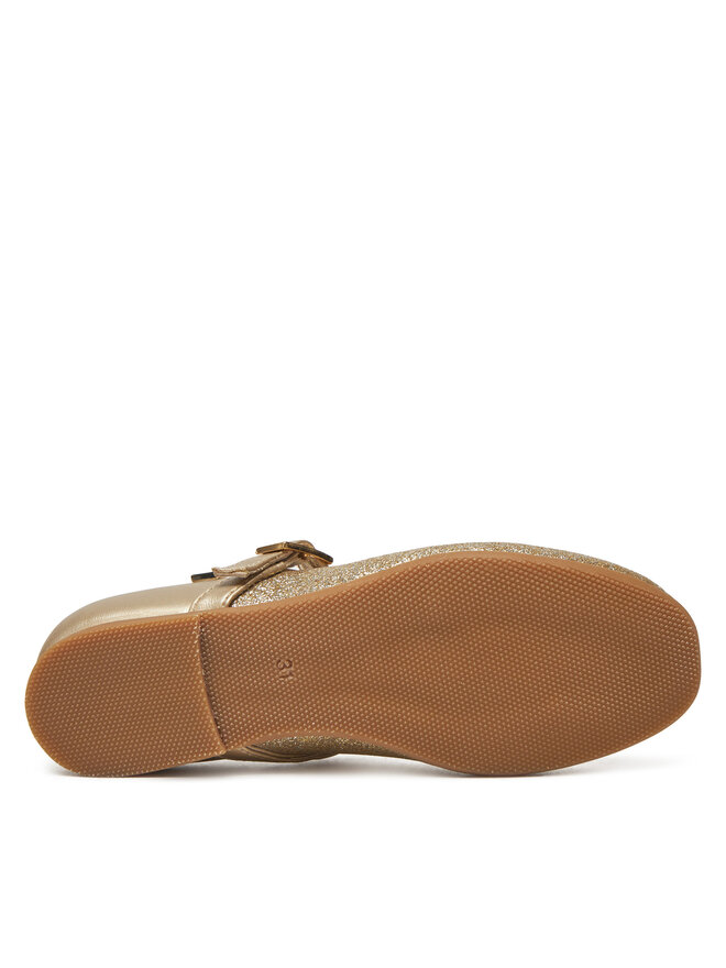 Балетки Tommy Hilfiger Ballerina T4A3-33930-0572 M Goldfarben — фото 4