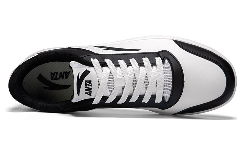 Кроссовки ANTA Skateboarding Shoes Men Low-top Black/white, черный/белый — фото 2