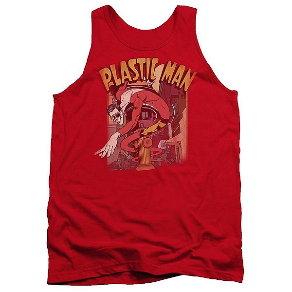 

Футболка-майка Dc comics plastic man street adult Licensed Character