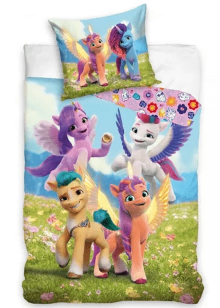 

Пододеяльник My Little Pony Happy - 140 х 200 см + 70 х 90 см - хлопок PHU CARBOTEX
