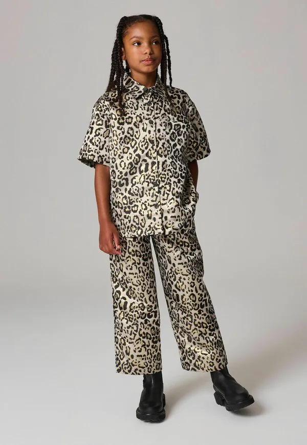 Брюки-Комбинация стандартного кроя Smallsaints, Leopard Print