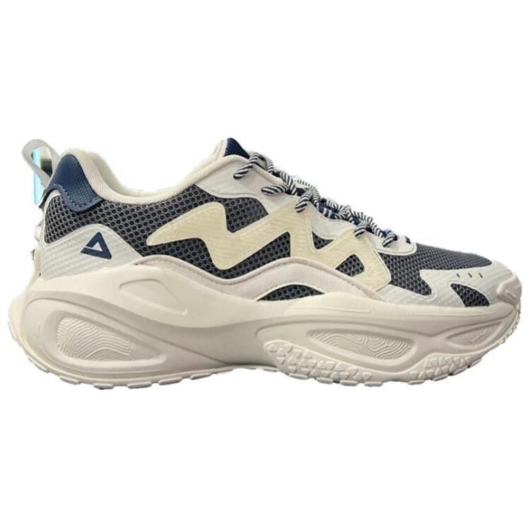 Кроссовки PEAK Lifestyle Shoes Men Low-top Gray/White, серый/белый — фото 2