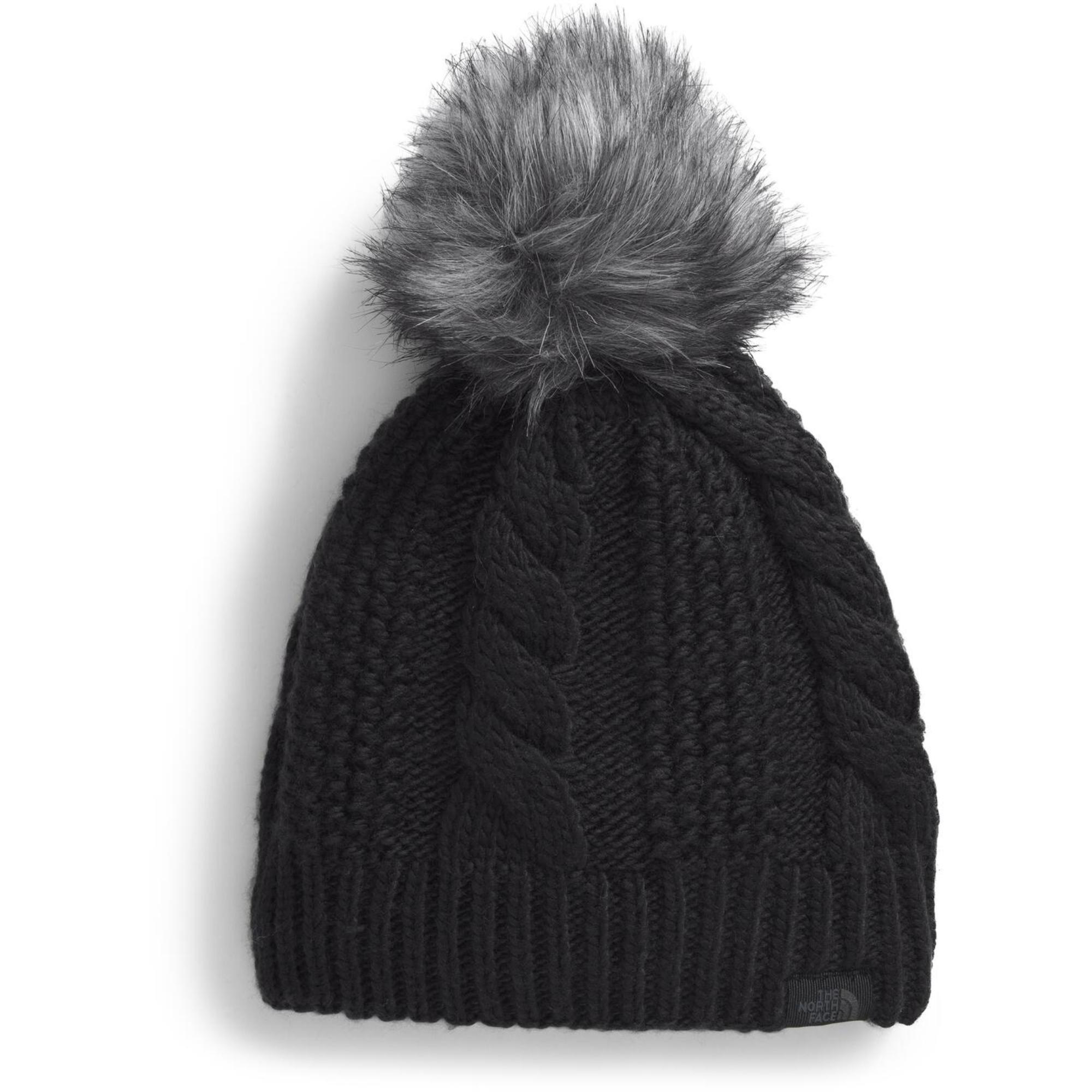 

Женская шапка-бини Oh Mega с меховой подкладкой и помпоном The North Face, TNF Black