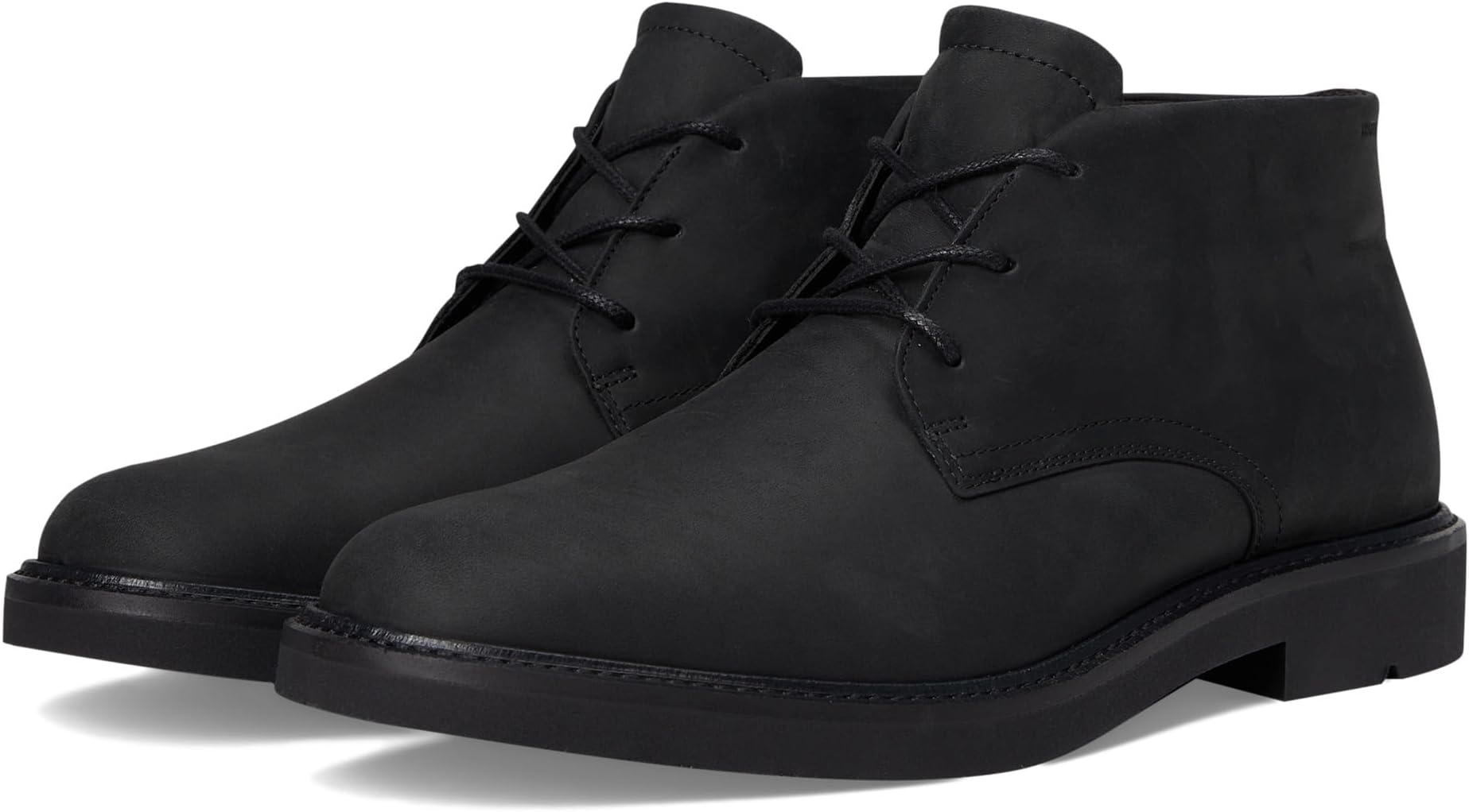

Ботинки ECCO London Lace Up Waterproof Chukka Boots, цвет Black Nubuck