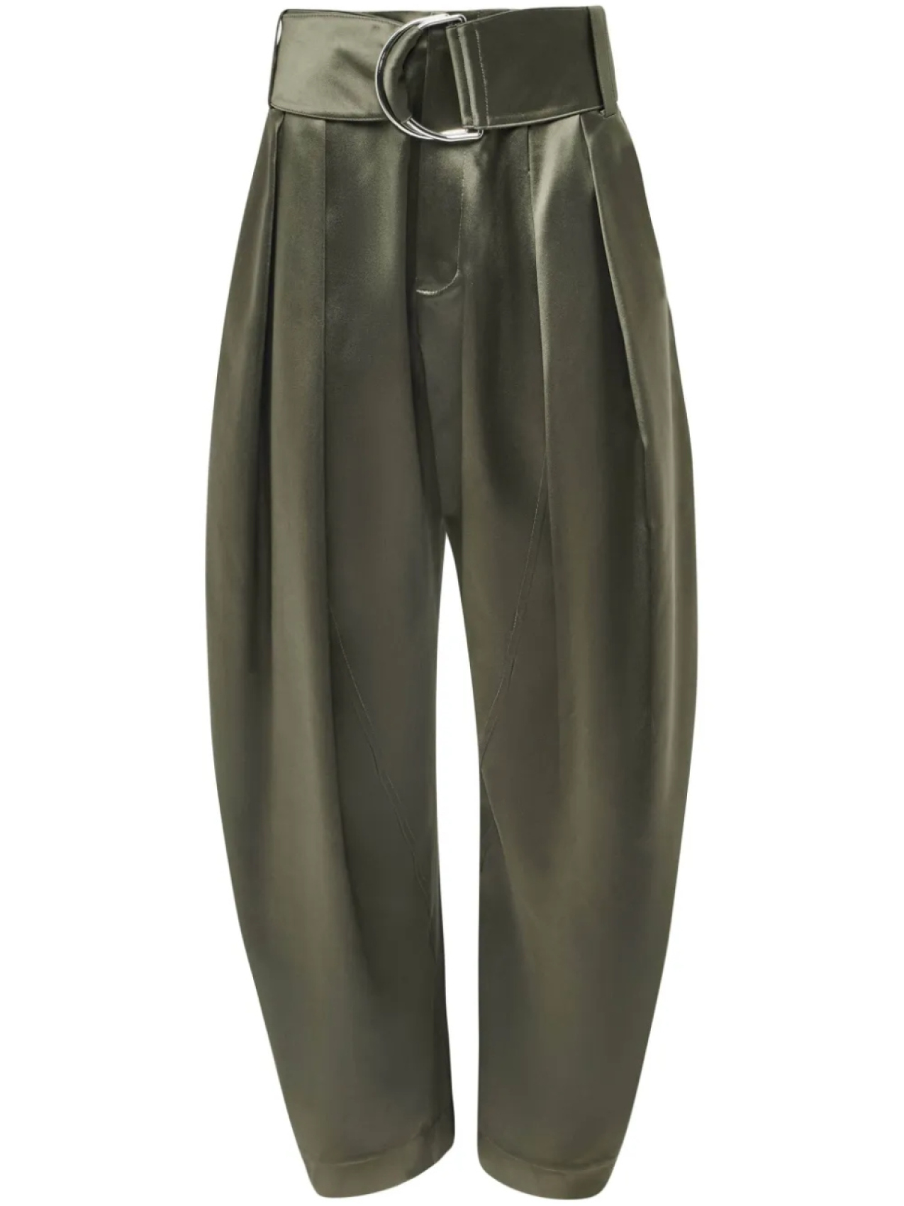 

JW Anderson плиссированные брюки, зеленый