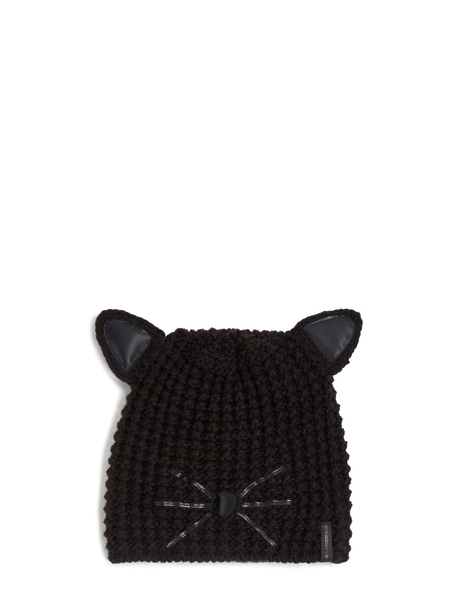 

Шапочка Karl Lagerfeld ESSENTIAL CHOUPETTE, черный