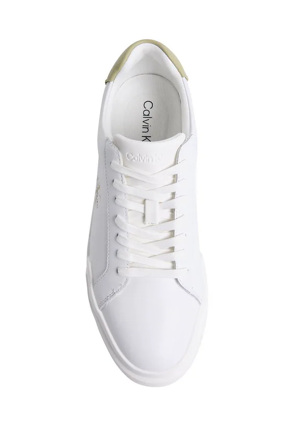 Массивные кроссовки Calvin Klein, Bright White Sage Green — фото 3
