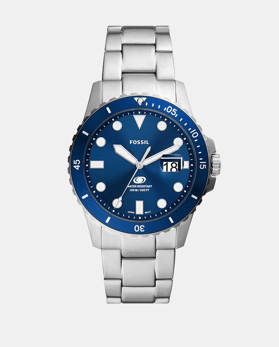 

FS6029 стальные мужские часы Fossil, серебрянный