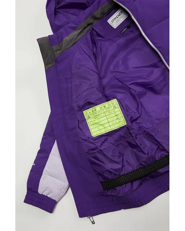 Куртка Spyder Kids Zadie Synthetic Down Jacket (Toddler/Little Kid), Purple Flash — фото 3