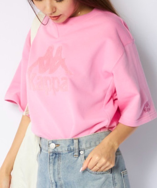 

Футболка, приталенный крой Kappa, розовый