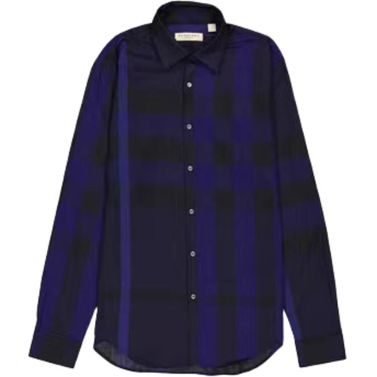 

Рубашка мужская синяя Burberry, синий