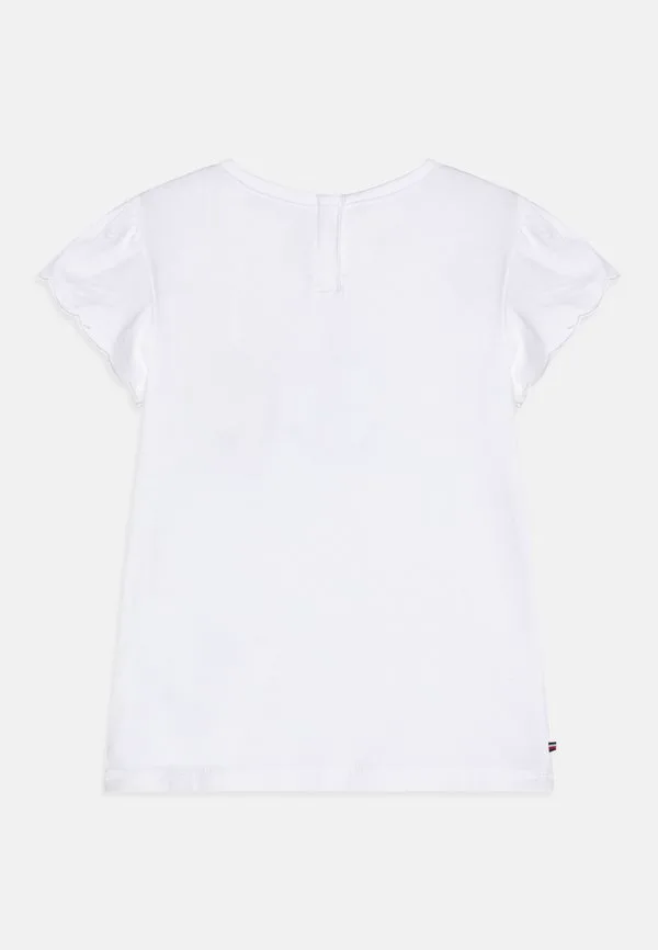 Футболка с графическим принтом для девочек Tommy Hilfiger, White — фото 2