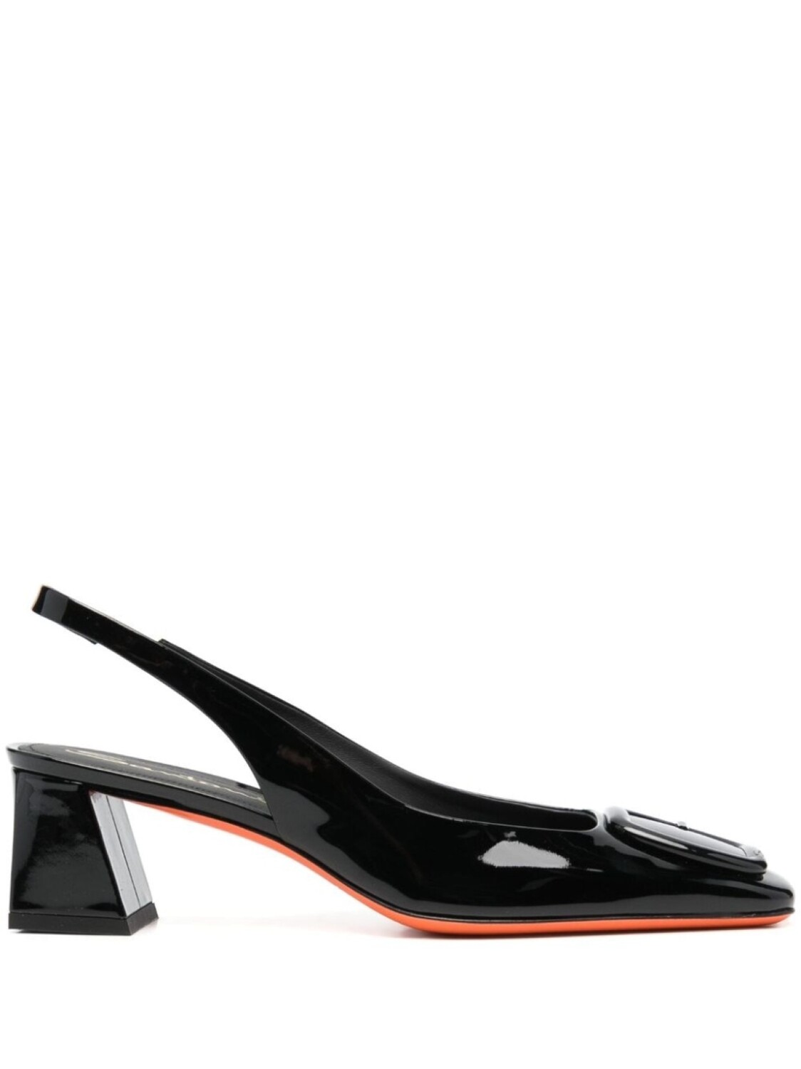 

Туфли с ремешком на пятке Santoni, черный
