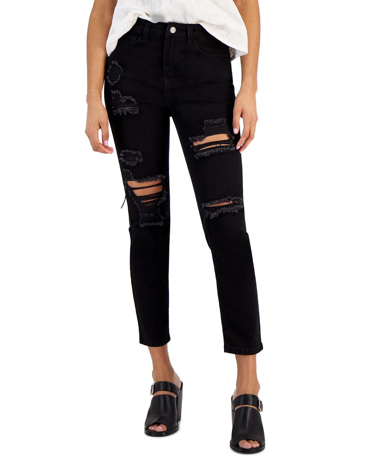 

Джинсы скинни Dream с высокой посадкой для юниоров Gogo Jeans, черный
