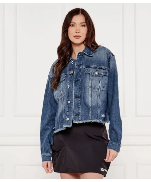 

Джинсовая куртка Relaxed fit Karl Lagerfeld Jeans, синий