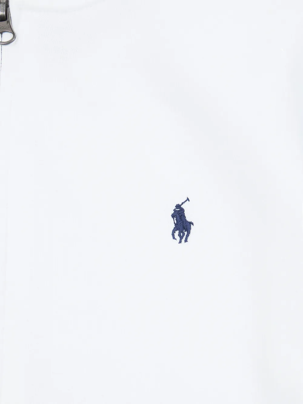 Толстовка на молнии с логотипом Polo Ralph Lauren Kids, белый — фото 3