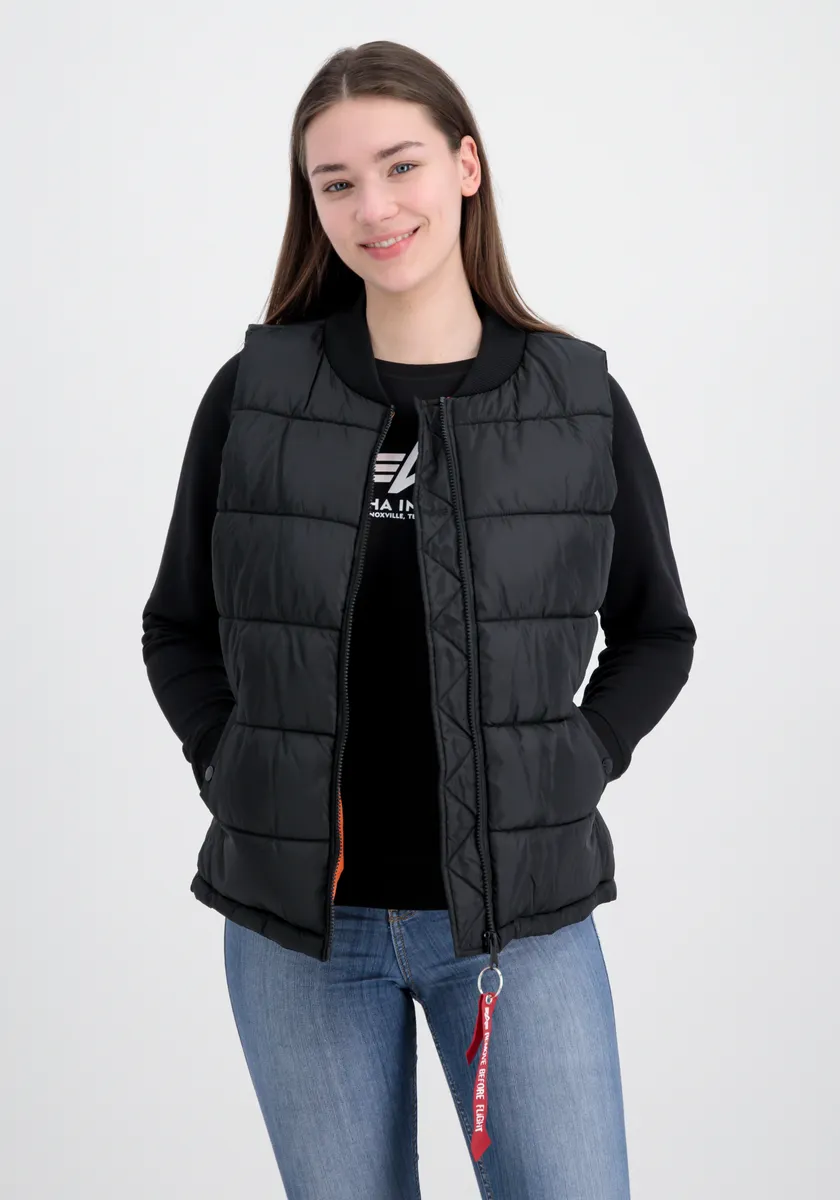 

Блузон Alpha Industries "Женщины Alpha Industries - Жилеты Puffer Vest Wmn", черный