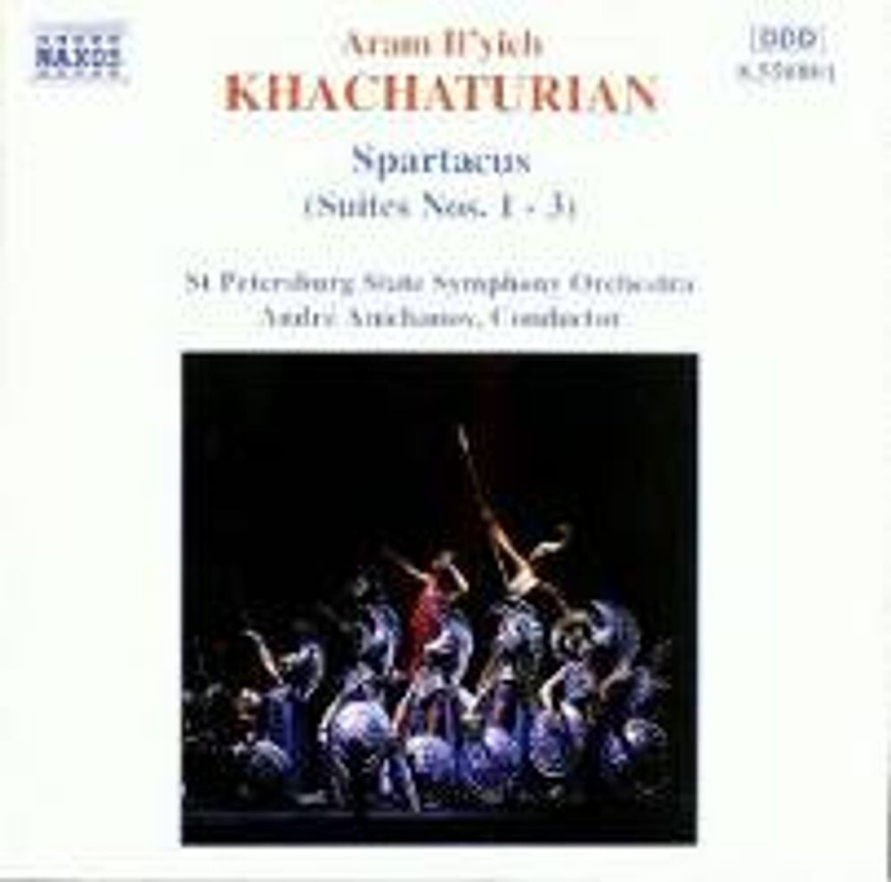 

Диск CD Khachaturian: Spartacus Suites 1-3 - Aram Khachaturian, André Anichanov, St. Petersburg State Symphony Orchestra