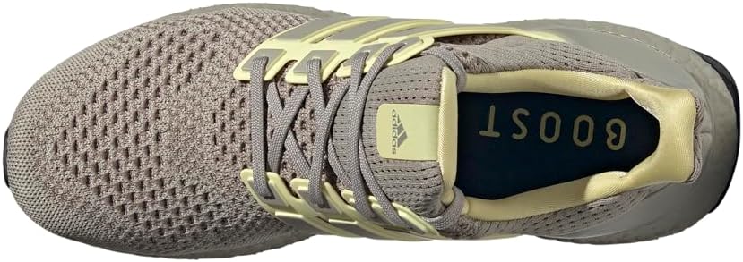 Мужские кроссовки для бега Adidas Ultraboost 1.0, черный/желтый — фото 4