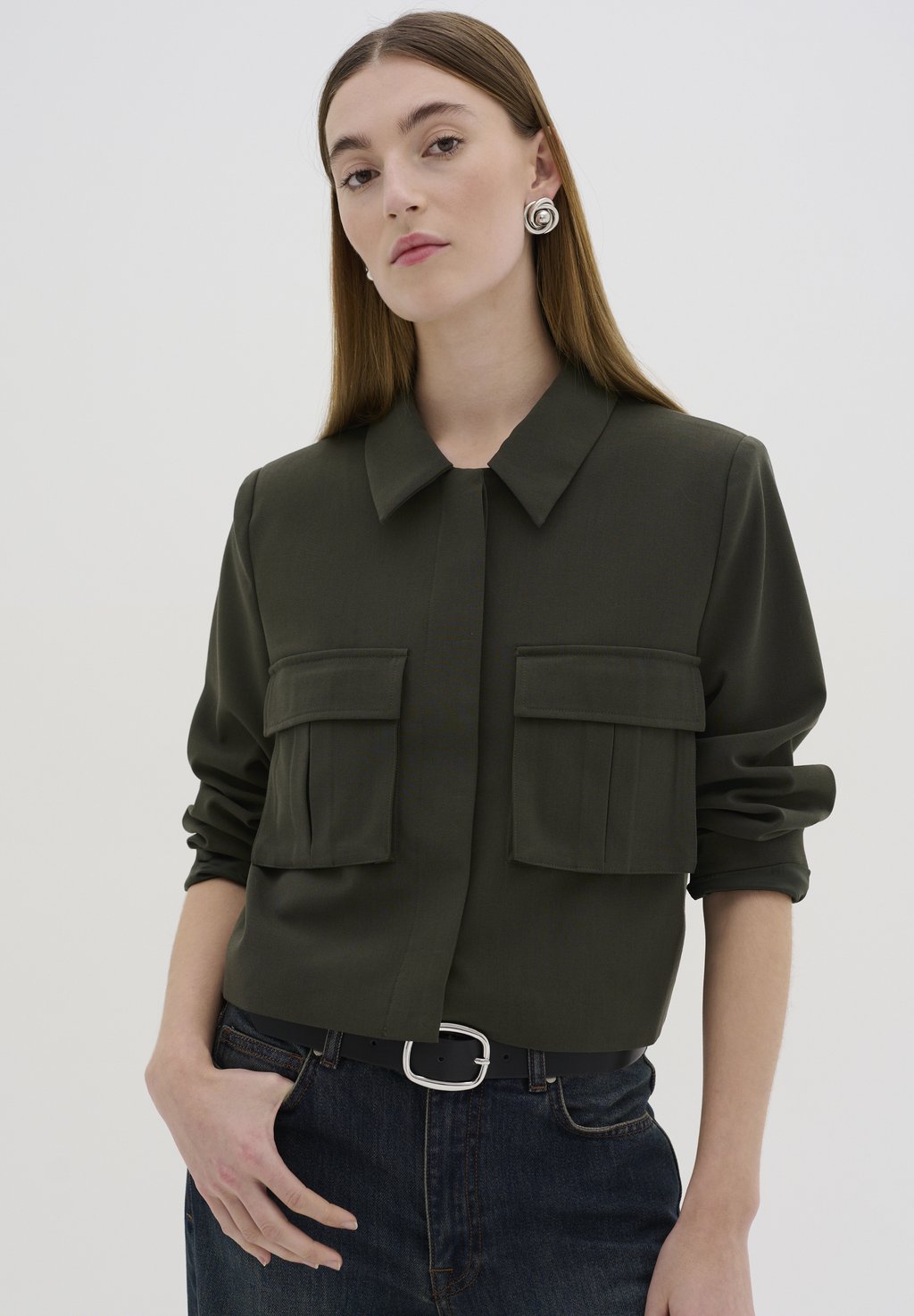 

Летняя куртка My Essential Wardrobe, темно-зеленый