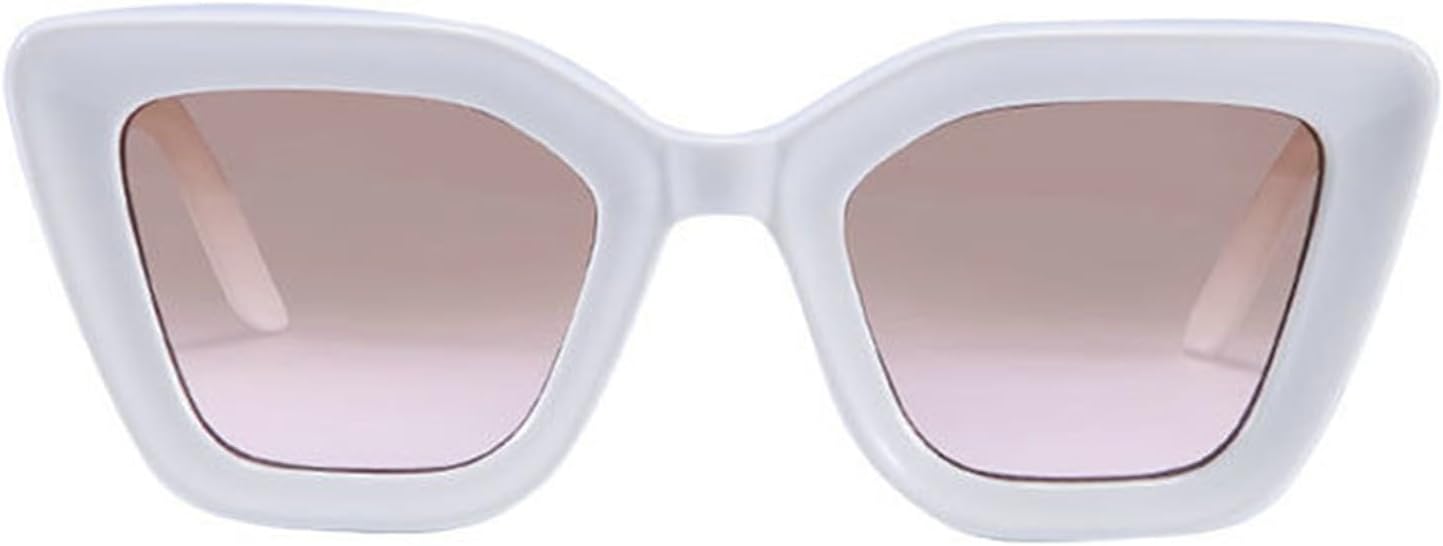 

Солнцезащитные очки Willochra Retro Oversized Square Cateye для женщин и мужчин, модные, с градиентным переходом цвета и защитой от УФ-излучения UV400. Дизайнерские очки, C5