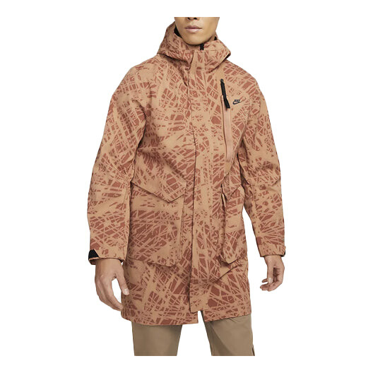 

Куртка Nike Storm-fit Adv Tech Pack Casual Sports hooded Long Sleeves Jacket Yellow, желтый